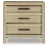 Calmoro Gray Nightstand - Ornate Home