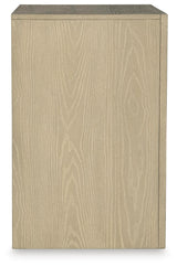 Calmoro Gray Nightstand - Ornate Home