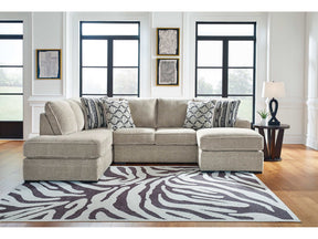 Calnita Sisal LAF Corner Chaise Sectional (Online Special Price) - Ornate Home
