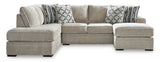 Calnita Sisal LAF Corner Chaise Sectional (Online Special Price) - Ornate Home