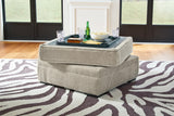 Calnita Sisal Ottoman w/ Storage (Online Special Price) - Ornate Home