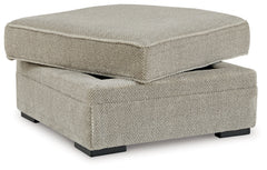Calnita Sisal Ottoman w/ Storage - Ornate Home