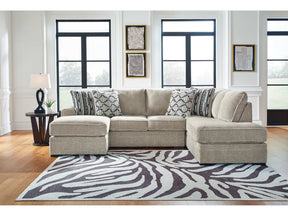 Calnita Sisal RAF Corner Chaise Sectional (Online Special Price) - Ornate Home