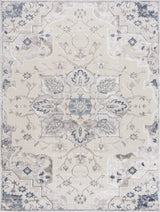 Calum Blue & Gray Area Rug - Clearance - Ornate Home