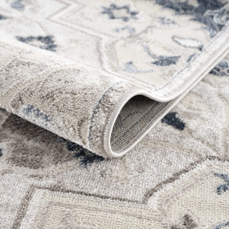 Calum Blue & Gray Area Rug - Clearance - Ornate Home