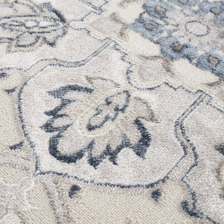 Calum Blue & Gray Area Rug - Clearance - Ornate Home