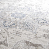 Calum Blue & Gray Area Rug - Clearance - Ornate Home