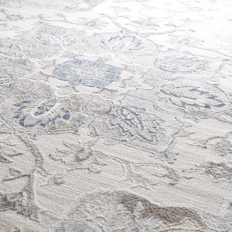 Calum Blue & Gray Area Rug - Clearance - Ornate Home