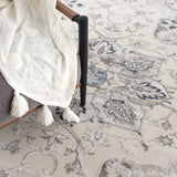 Calum Blue & Gray Area Rug - Clearance - Ornate Home