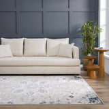 Calum Blue & Gray Area Rug - Clearance - Ornate Home
