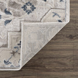 Calum Blue & Gray Area Rug - Clearance - Ornate Home