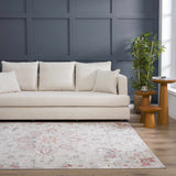 Calum Pink Floral Thick Area Rug - Clearance - Ornate Home