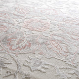 Calum Pink Floral Thick Area Rug - Clearance - Ornate Home