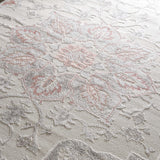 Calum Pink Floral Thick Area Rug - Clearance - Ornate Home