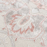 Calum Pink Floral Thick Area Rug - Clearance - Ornate Home