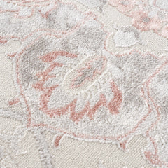 Calum Pink Floral Thick Area Rug - Clearance - Ornate Home