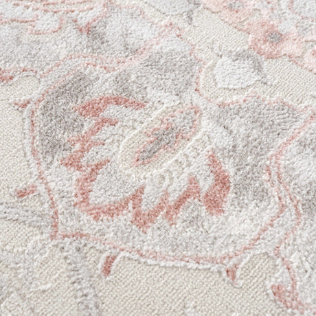 Calum Pink & Gray Area Rug - Clearance - Ornate Home