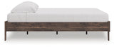 Calverson Brown King Platform Bed (Online Special Price) - Ornate Home