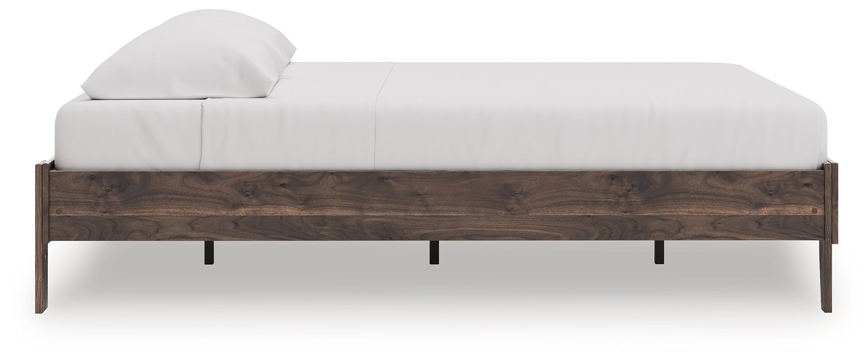 Calverson Brown King Platform Bed - Ornate Home