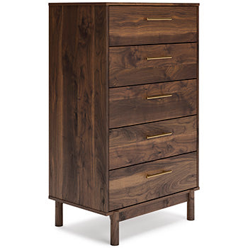 Calverson Mocha Chest of Drawers (Online Special Price) - Ornate Home
