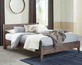 Calverson Mocha Full Panel Platform Bed - Ornate Home