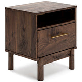 Calverson Mocha Nightstand (Online Special Price) - Ornate Home
