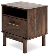 Calverson Mocha Nightstand (Online Special Price) - Ornate Home