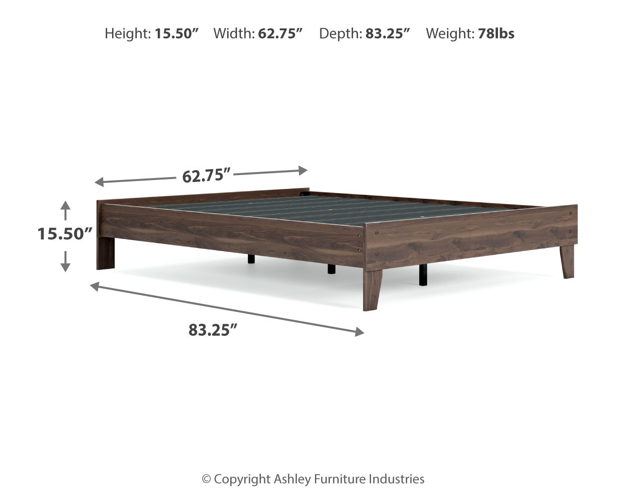 Calverson Queen Platform Bed (Online Special Price) - Ornate Home