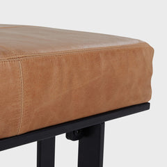 Calvin Brown Stool - Ornate Home