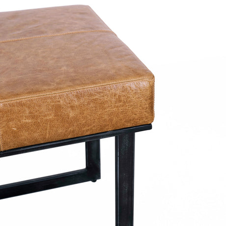 Calvin Chestnut Brown Bench - Ornate Home