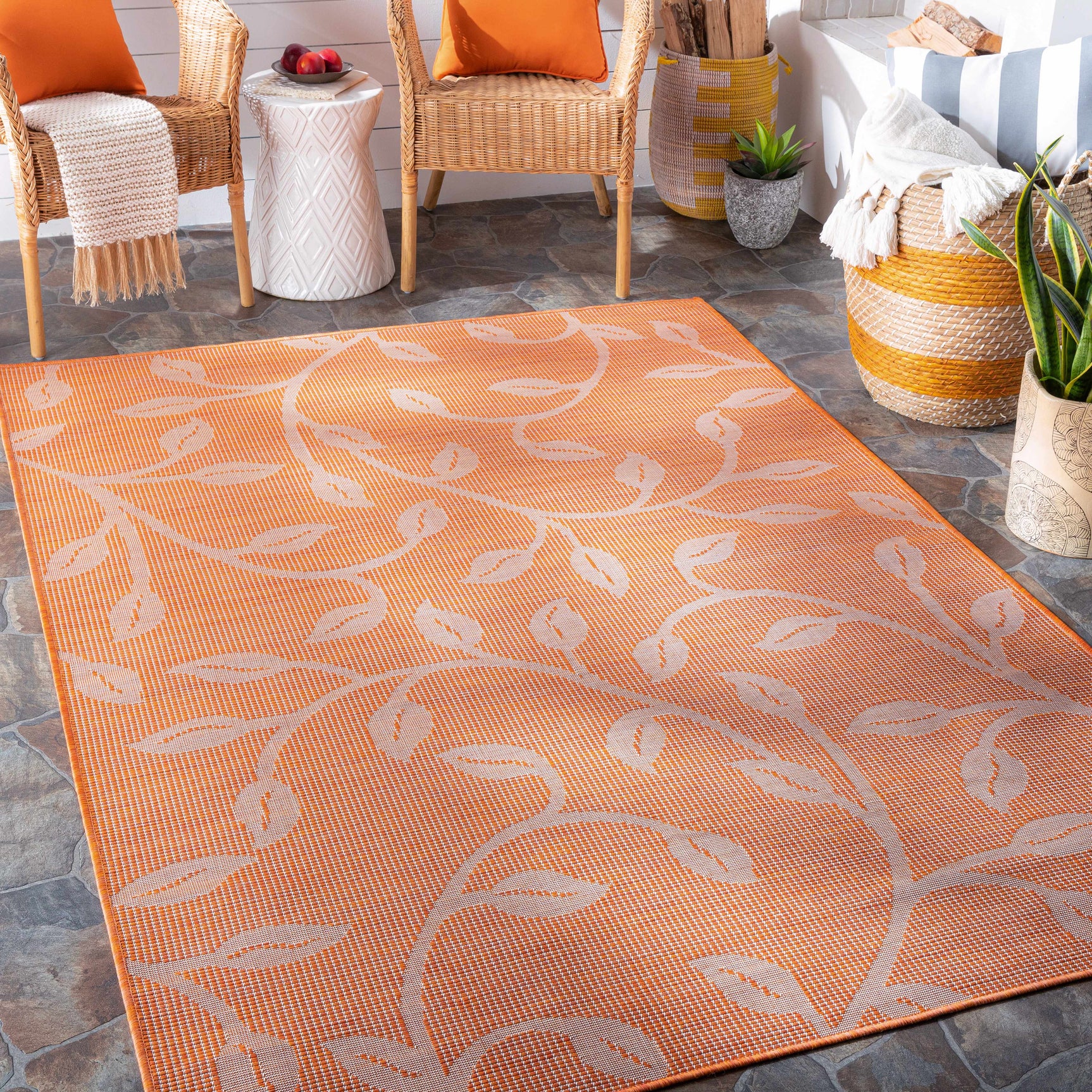 Calwell Flatweave Outdoor Area Carpet - Clearance - Ornate Home