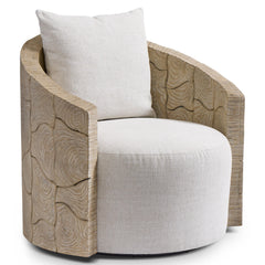 Calypso Sea Oat Outdoor Swivel Chair - Ornate Home