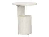 Camarena Whitewash Side Table - Ornate Home