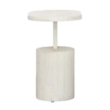 Camarena Whitewash Side Table - Ornate Home