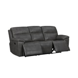 Camaro Nugget Grey 2-Piece Living Room Set - Ornate Home