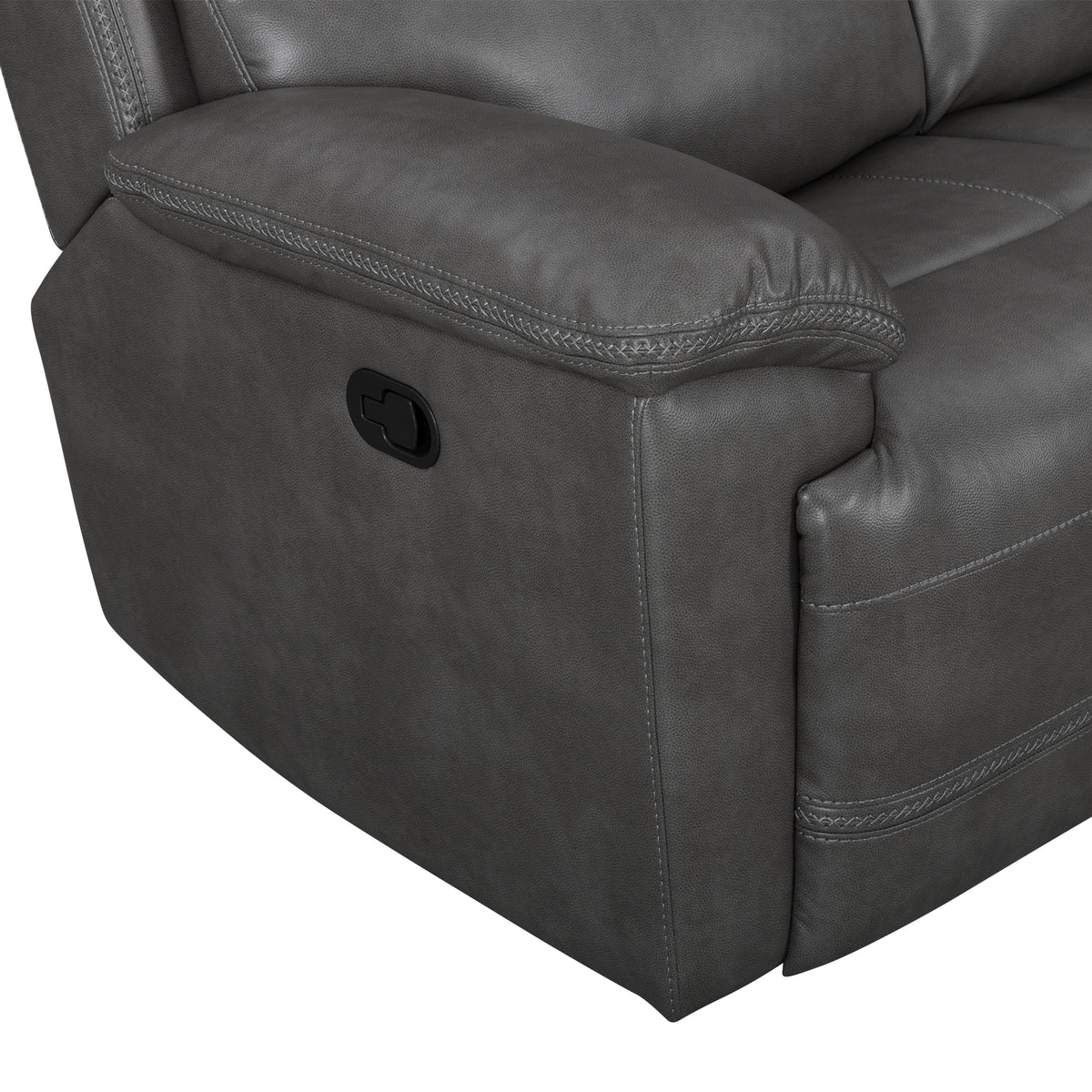 Camaro Nugget Grey 2-Piece Living Room Set - Ornate Home