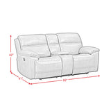 Camaro Nugget Grey 2-Piece Living Room Set - Ornate Home