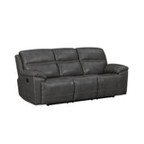 Camaro Nugget Grey 3-Piece Living Room Set - Ornate Home