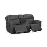 Camaro Nugget Grey 3-Piece Living Room Set - Ornate Home