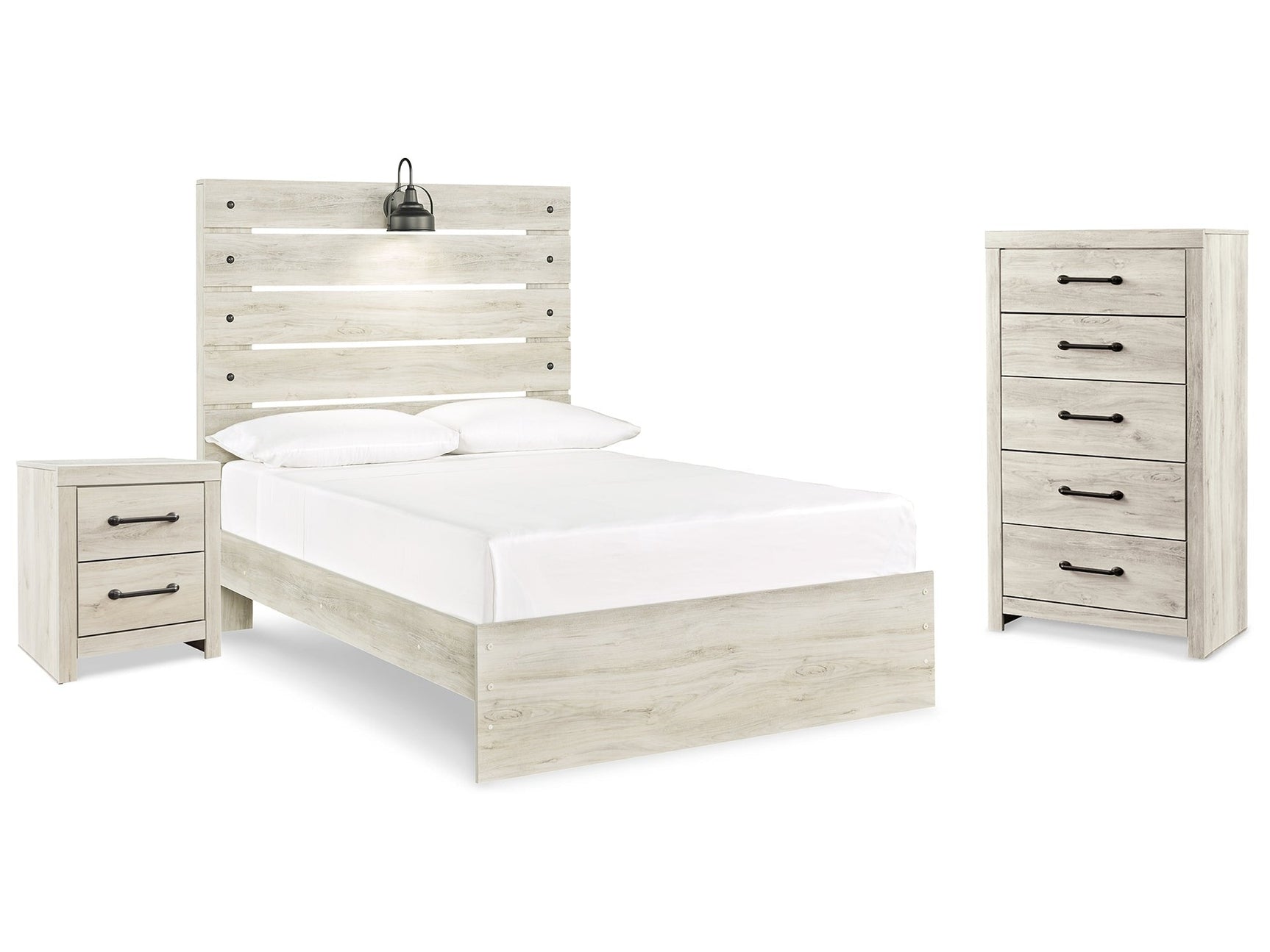 Cambeck Full Panel Bedroom Set with Chest and Nightstand (Online Special Price) - Ornate Home