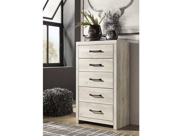 Cambeck Whitewash Chest of Drawers (Online Special Price) - Ornate Home