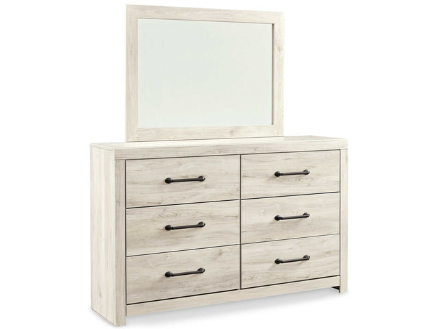 Cambeck Whitewash Dresser & Mirror (Online Special Price) - Ornate Home