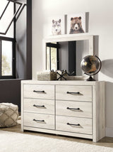 Cambeck Whitewash Dresser & Mirror (Online Special Price) - Ornate Home