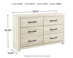 Cambeck Whitewash Dresser - Ornate Home