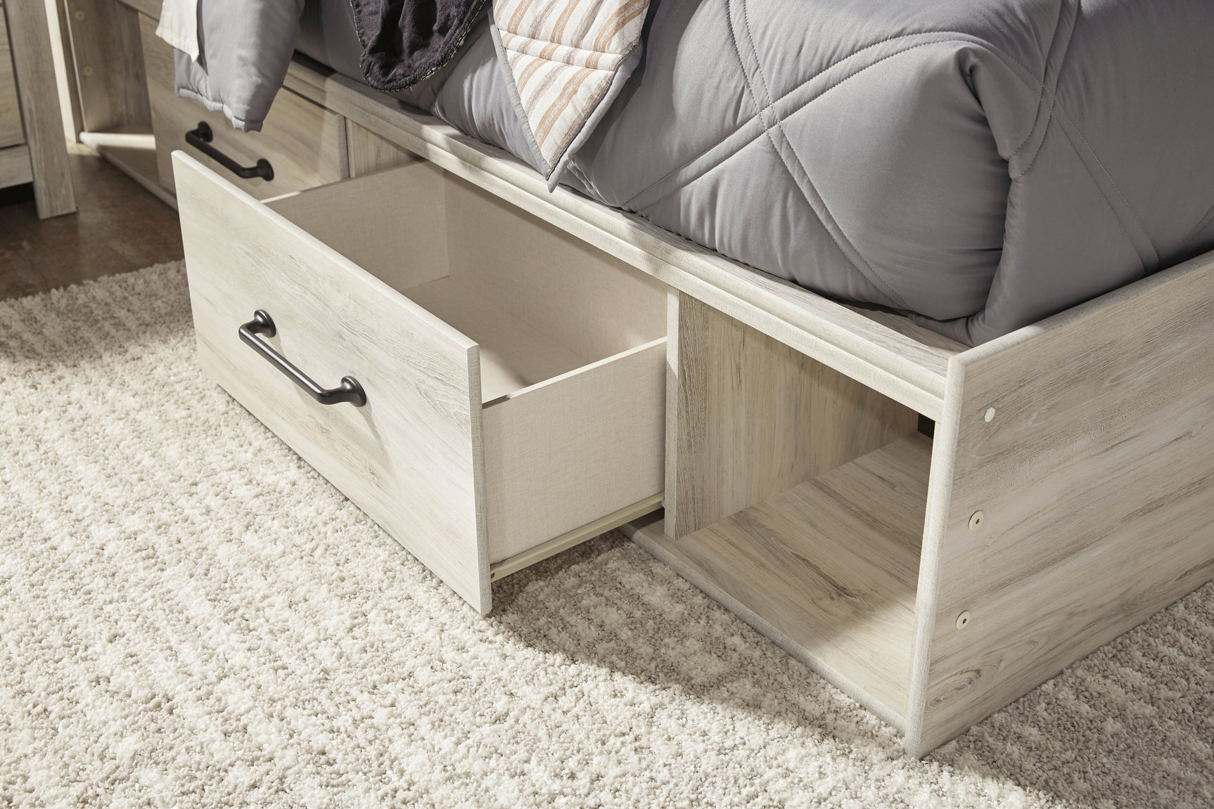 Cambeck Whitewash Full Panel Bed, Dresser, Chest and Nightstand (Online Special Price) - Ornate Home
