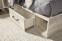 Cambeck Whitewash Full Panel Bed, Dresser, Chest and Nightstand - Ornate Home