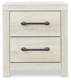 Cambeck Whitewash Full Panel Bed, Dresser, Mirror and 2 Nightstands - Ornate Home