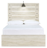 Cambeck Whitewash Full Panel Bed, Dresser and Mirror - Ornate Home