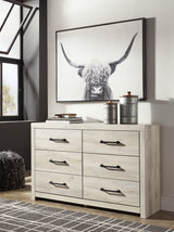 Cambeck Whitewash Full Panel Bed, Dresser and Nightstand (Online Special Price) - Ornate Home