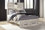 Cambeck Whitewash Full Panel Bed, Dresser and Nightstand (Online Special Price) - Ornate Home